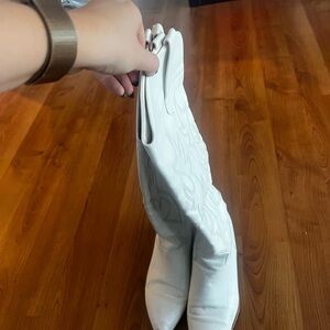 Princess Polly Billy Urson Boots White.